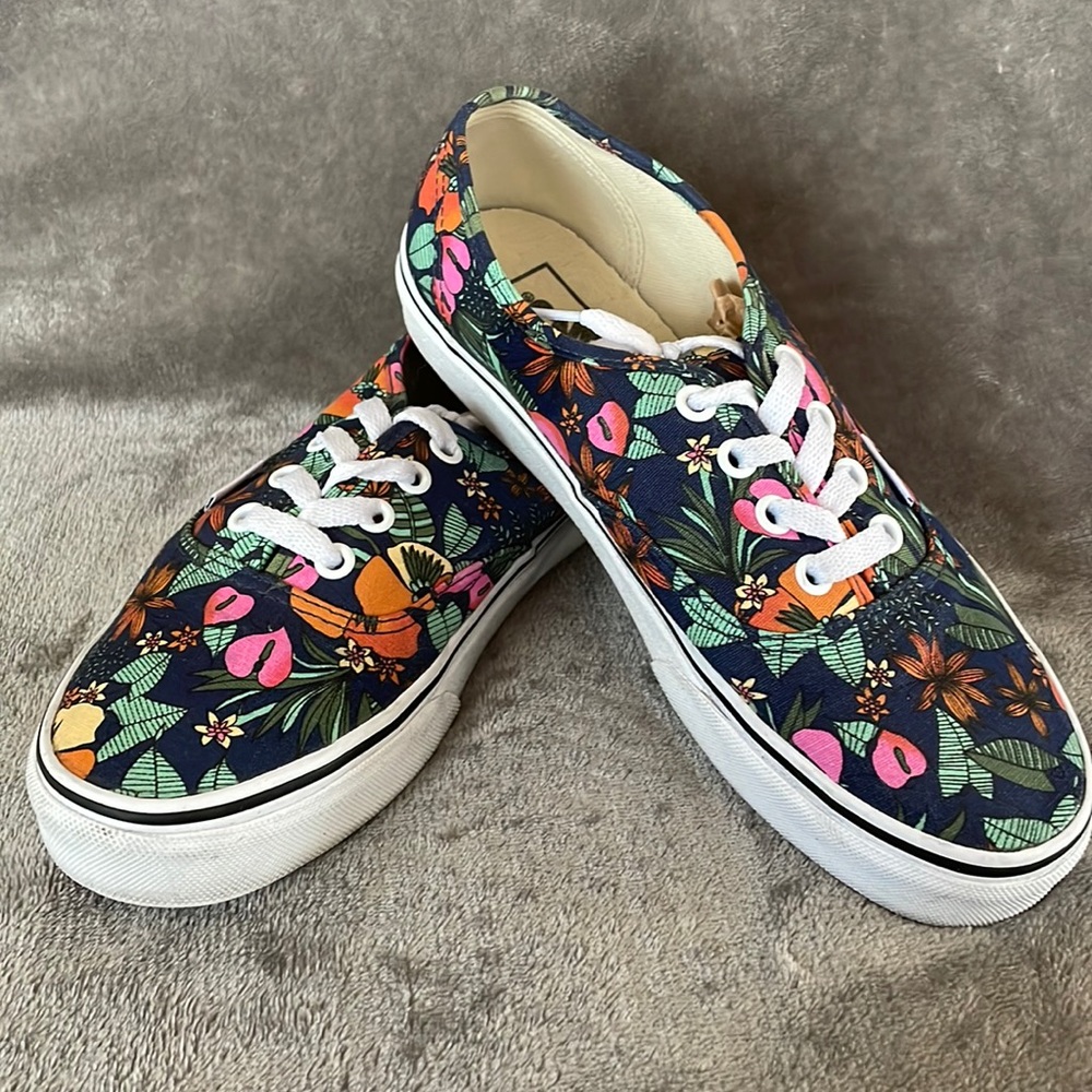 VANS TROPICAL FLORAL SNEAKERS